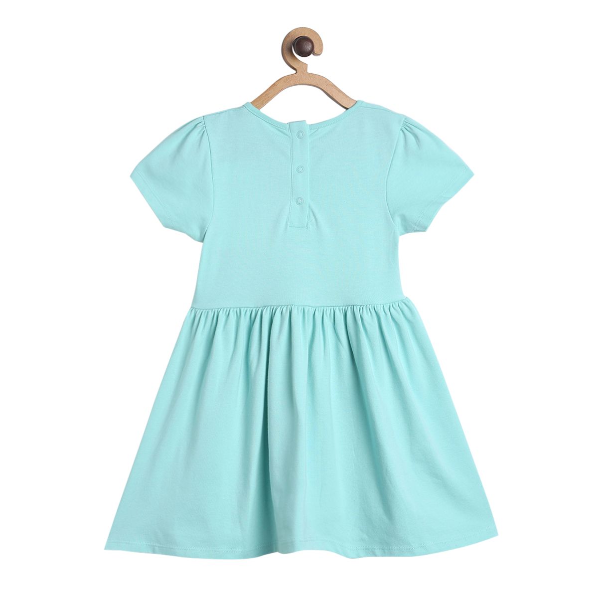 Girls Teal Pack Of 1 Dress