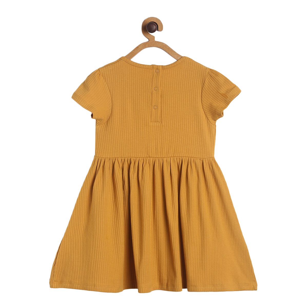 Girls Yellow Pack Of 1 Dress