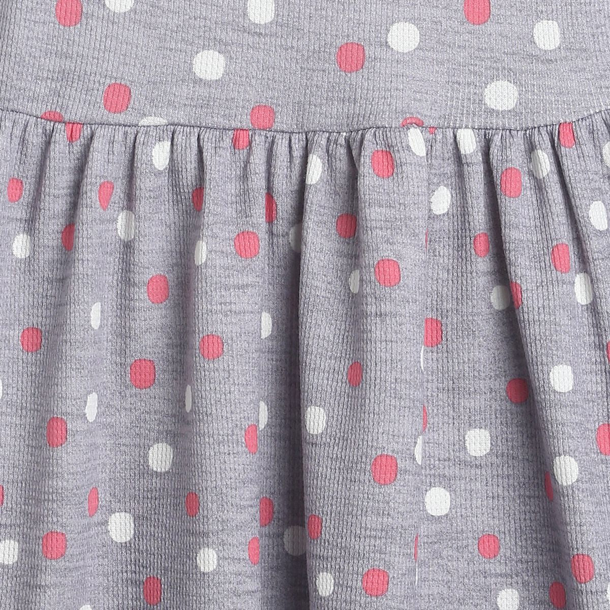 Girls Grey Pack Of 1 Dress