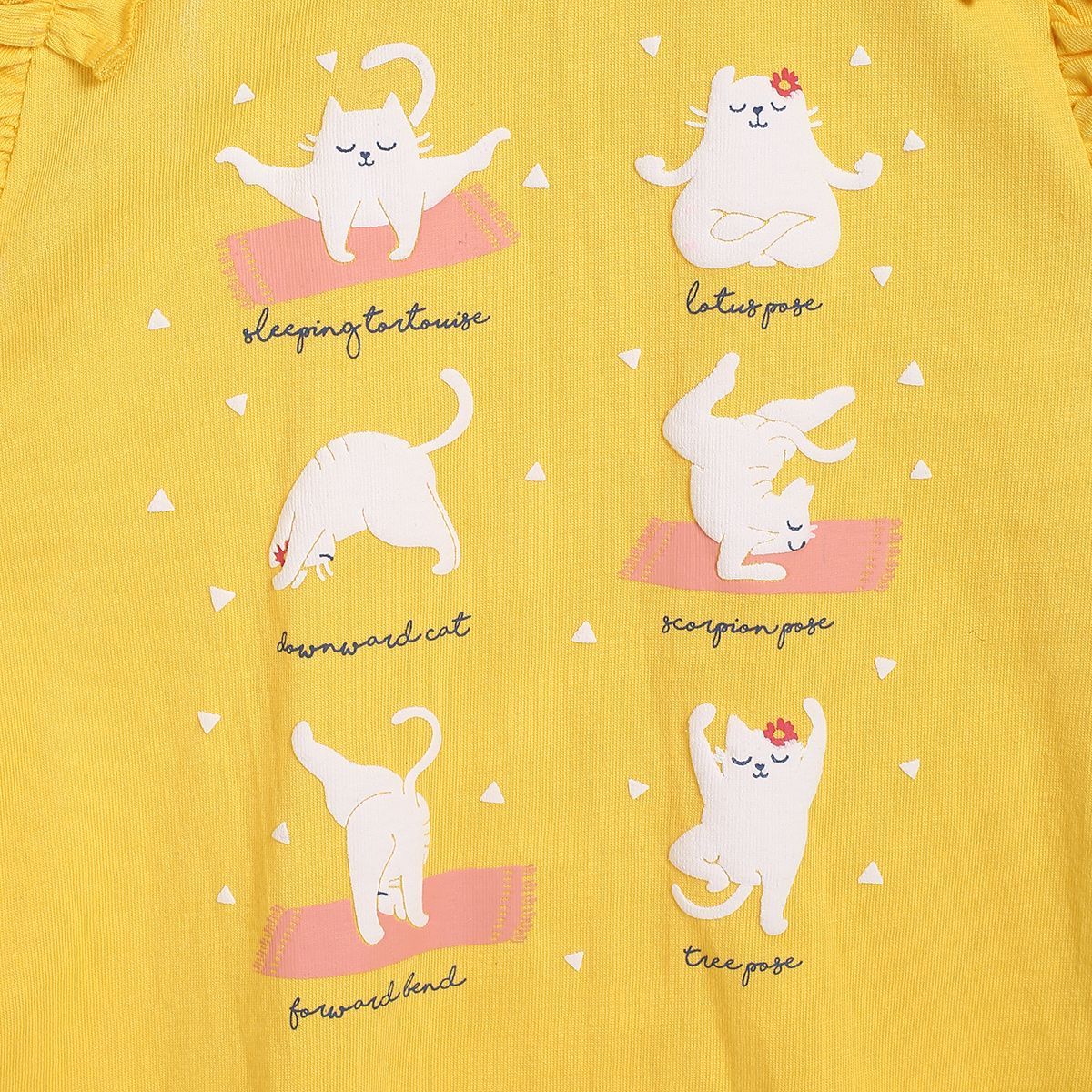 Girls Yellow Pack Of 1 Knit Top