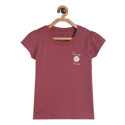 Girls Red Pack Of 1 Knit Top
