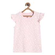 Girls Peach Pack Of 1 Knit Top