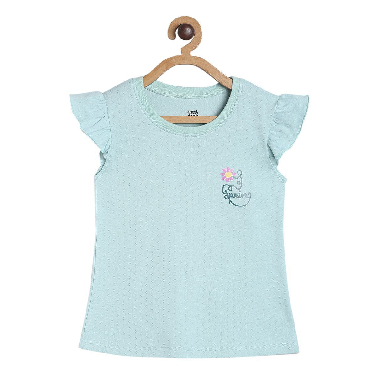 Girls Green Pack Of 1 Knit Top