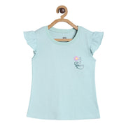 Girls Green Pack Of 1 Knit Top