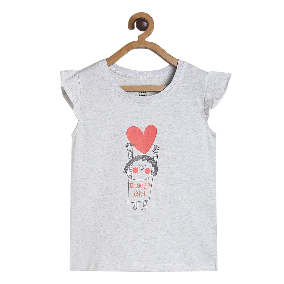 Girls Grey Pack Of 1 Knit Top
