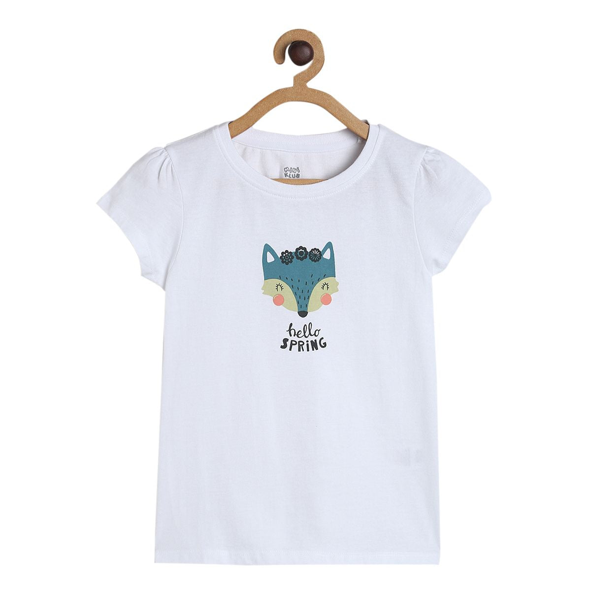 Girls White Pack Of 1 Knit Top