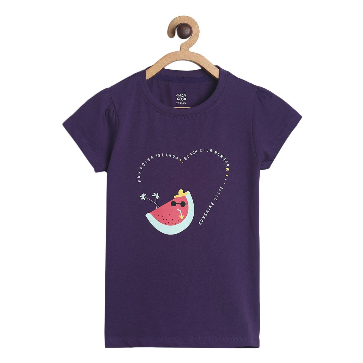 Girls Violet Pack Of 1 Knit Top