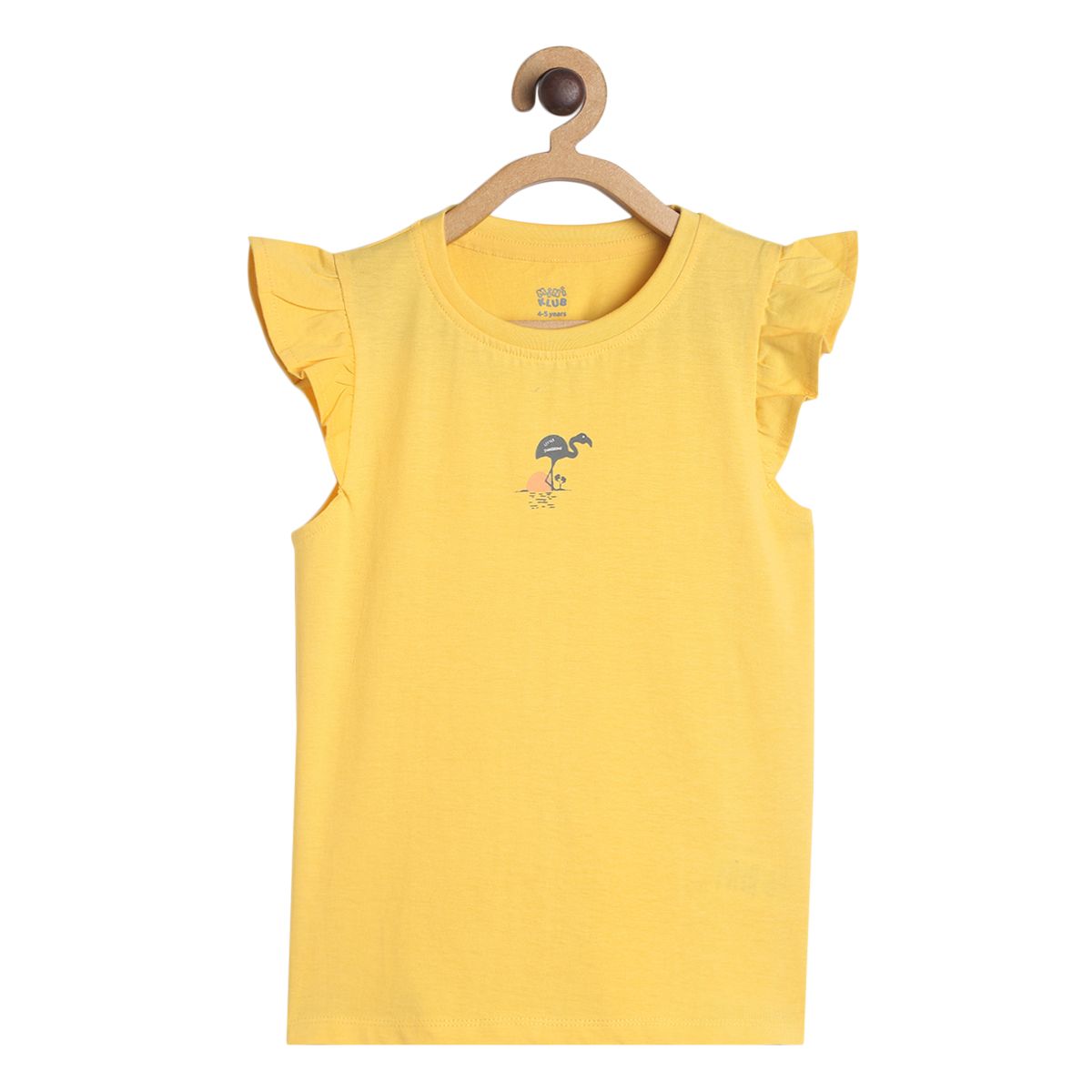 Girls Yellow Pack Of 1 Knit Top