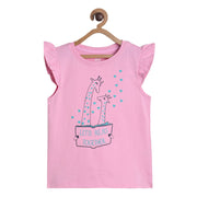 Girls Pink Pack Of 1 Knit Top