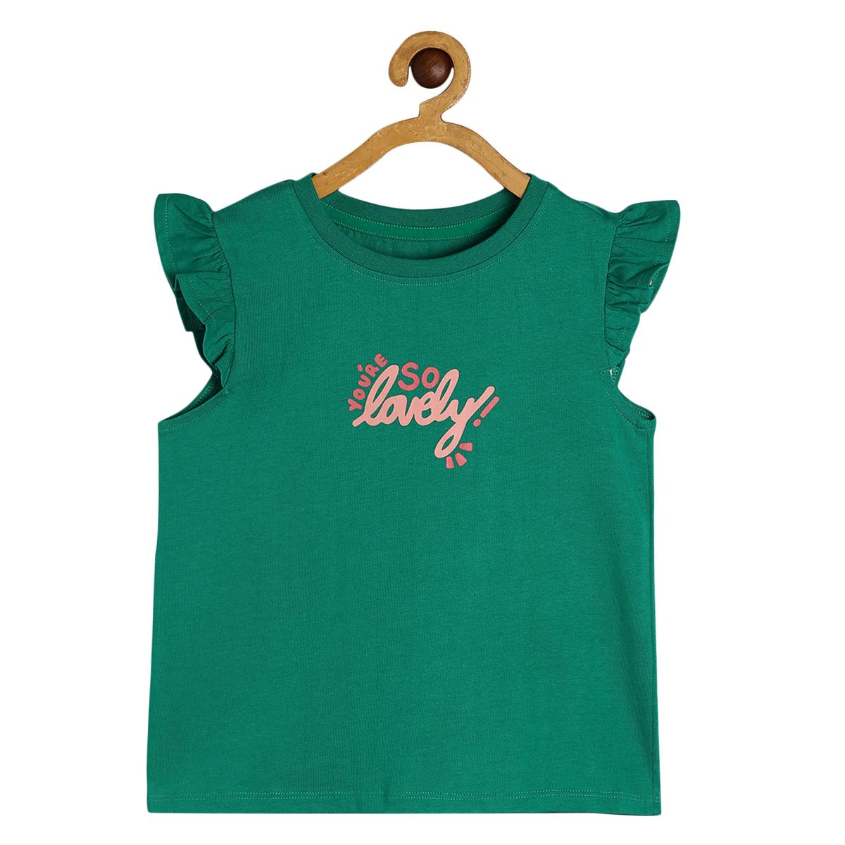 Girls Green Pack Of 1 Knit Top