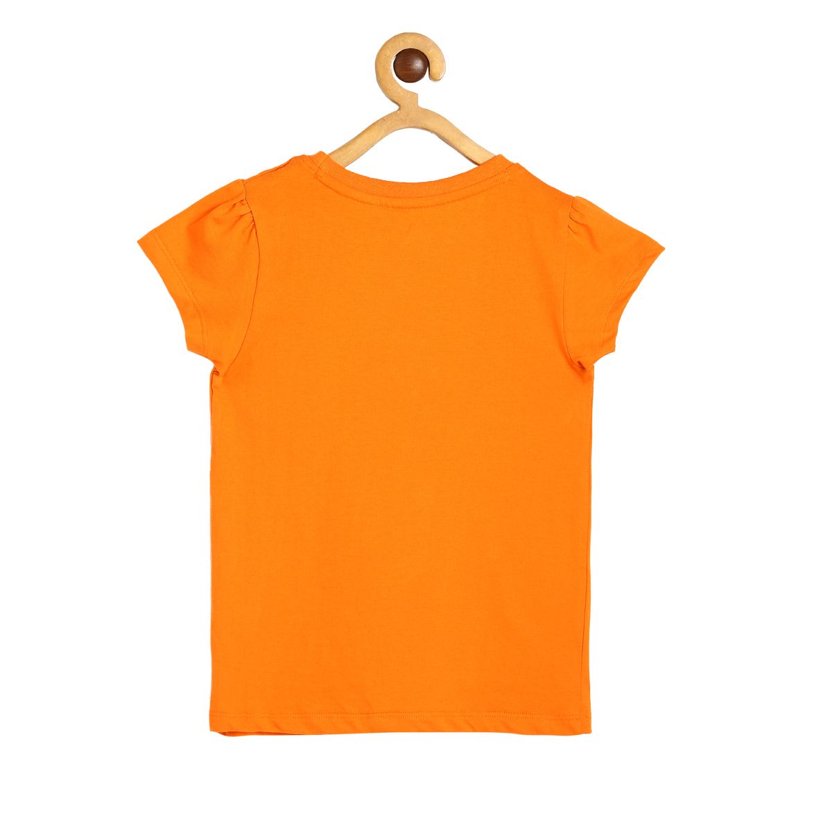 Girls Orange Pack Of 1 Knit Top