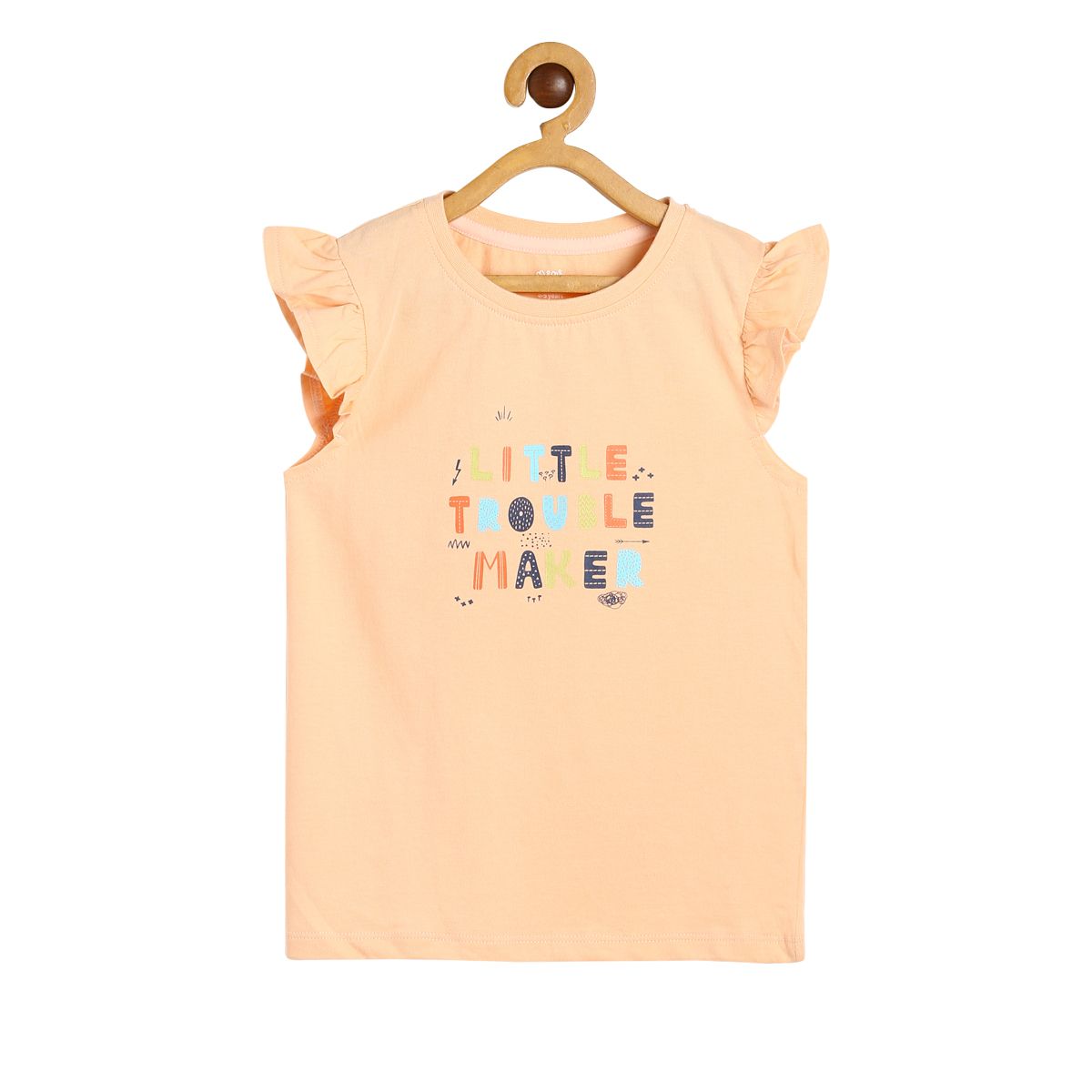 Girls Beige Pack Of 1 Knit Top