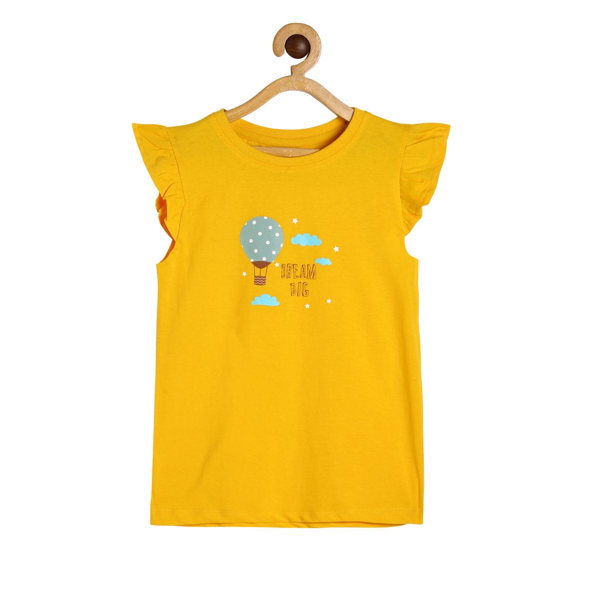 Girls Yellow Pack Of 1 Knit Top