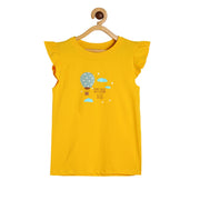 Girls Yellow Pack Of 1 Knit Top