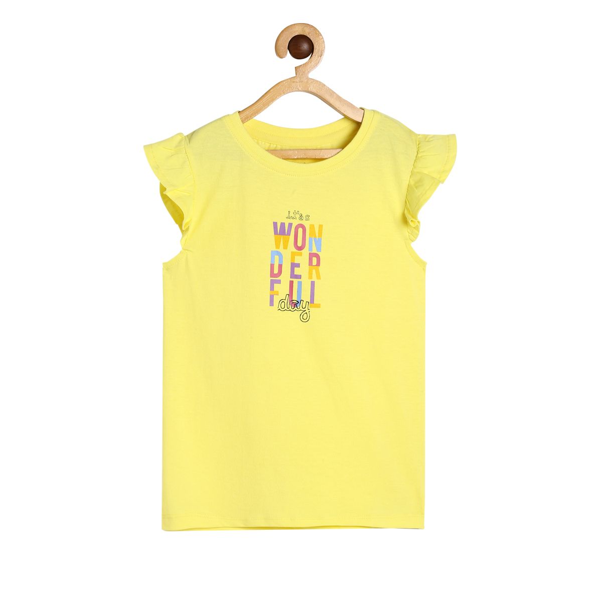 Girls Yellow Pack Of 1 Knit Top