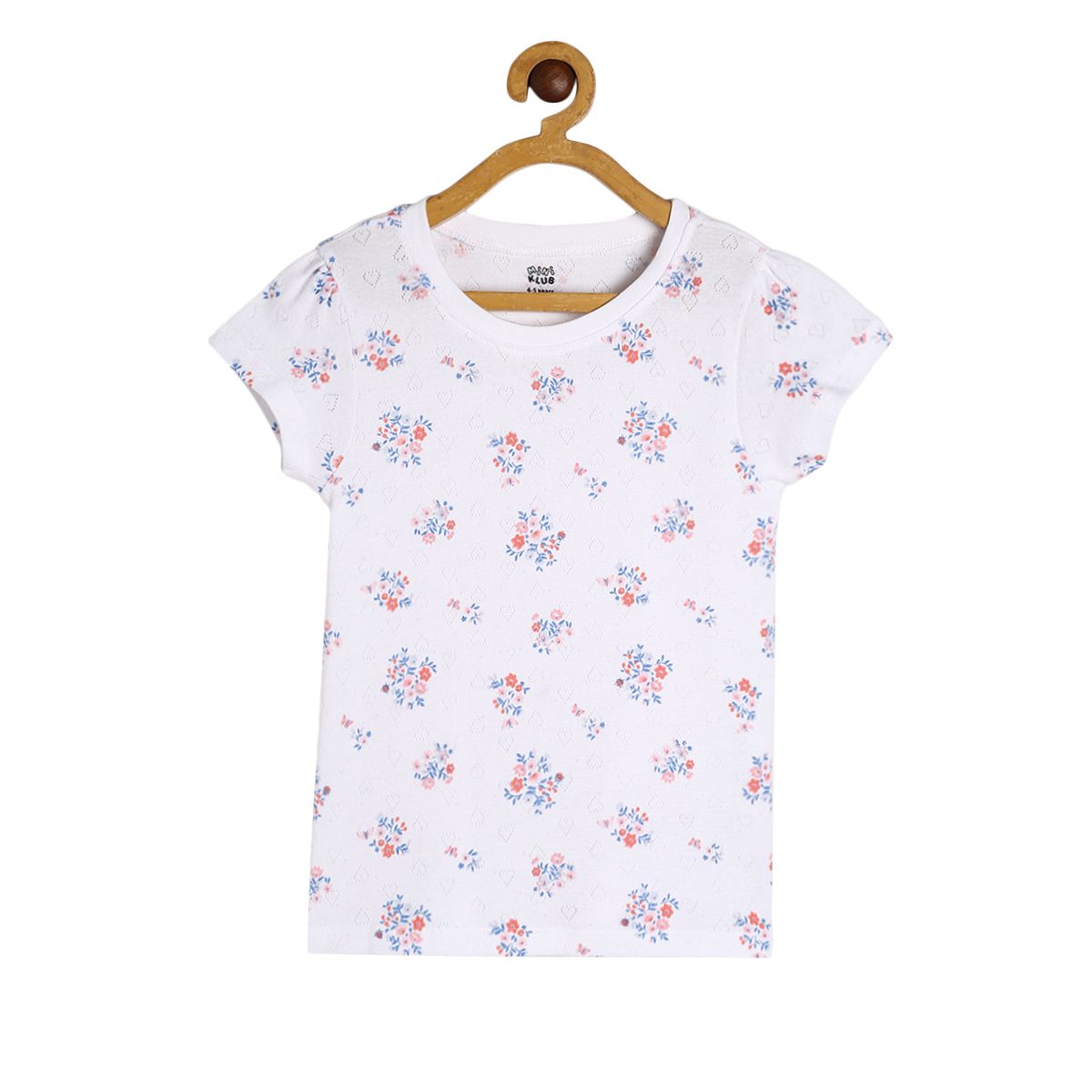Girls Off White Pack Of 1 Knit Top