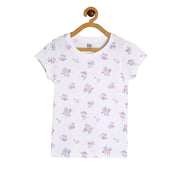 Girls Off White Pack Of 1 Knit Top
