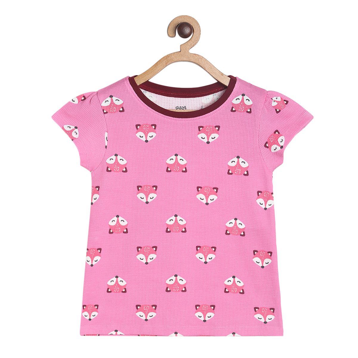 Girls Pink Pack Of 2 Lounge Wear
