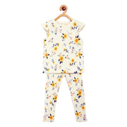 Girls Marshmallow Pack Of 2 Lounge Wear