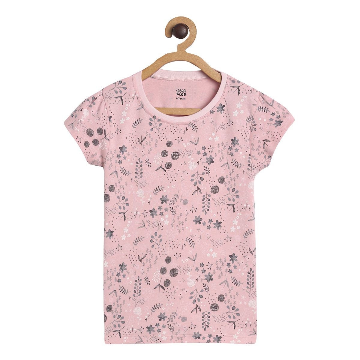 Girls Grey Pack Of 2 Pinny Set