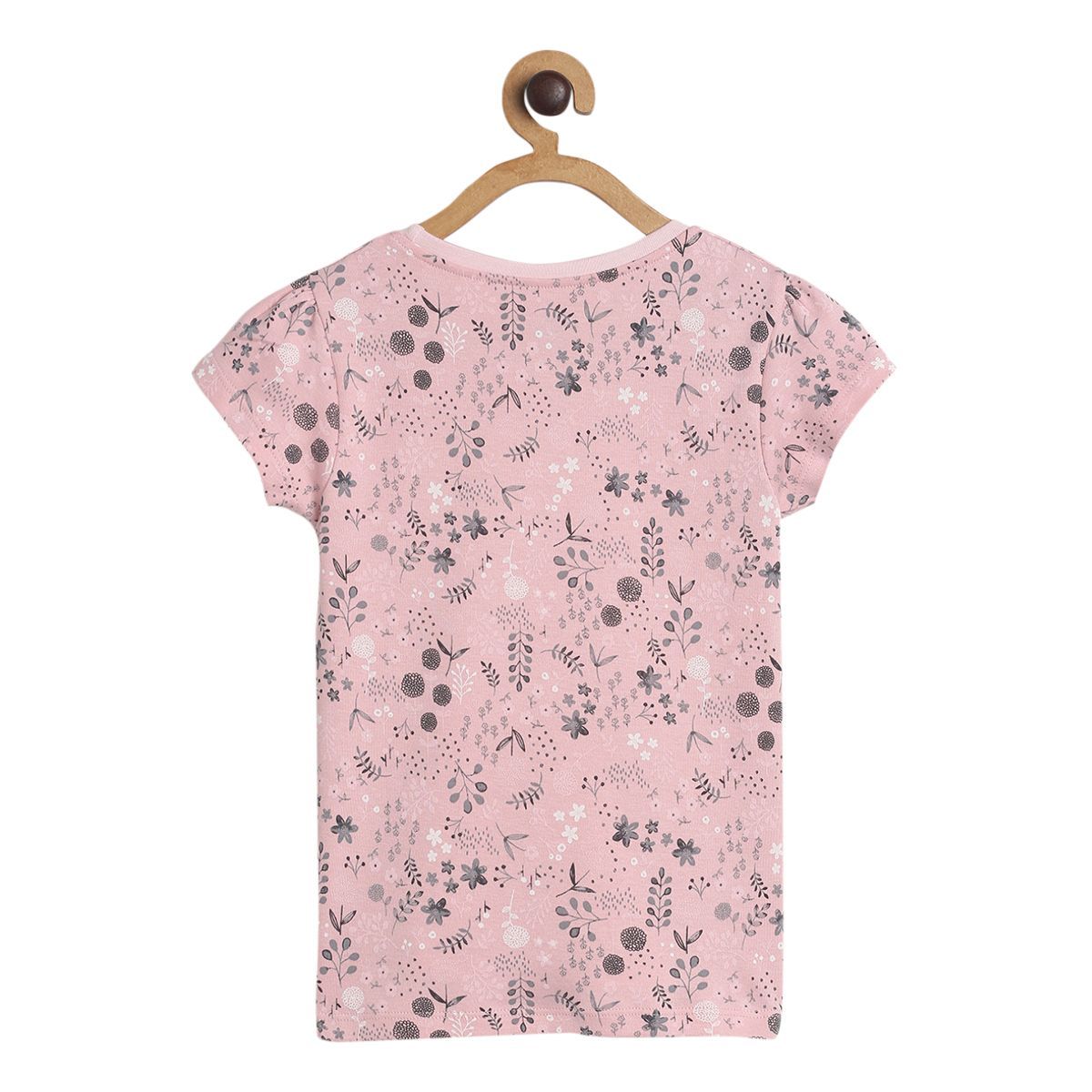 Girls Grey Pack Of 2 Pinny Set