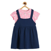 Girls Multicolor Pack Of 2 Pinny Set