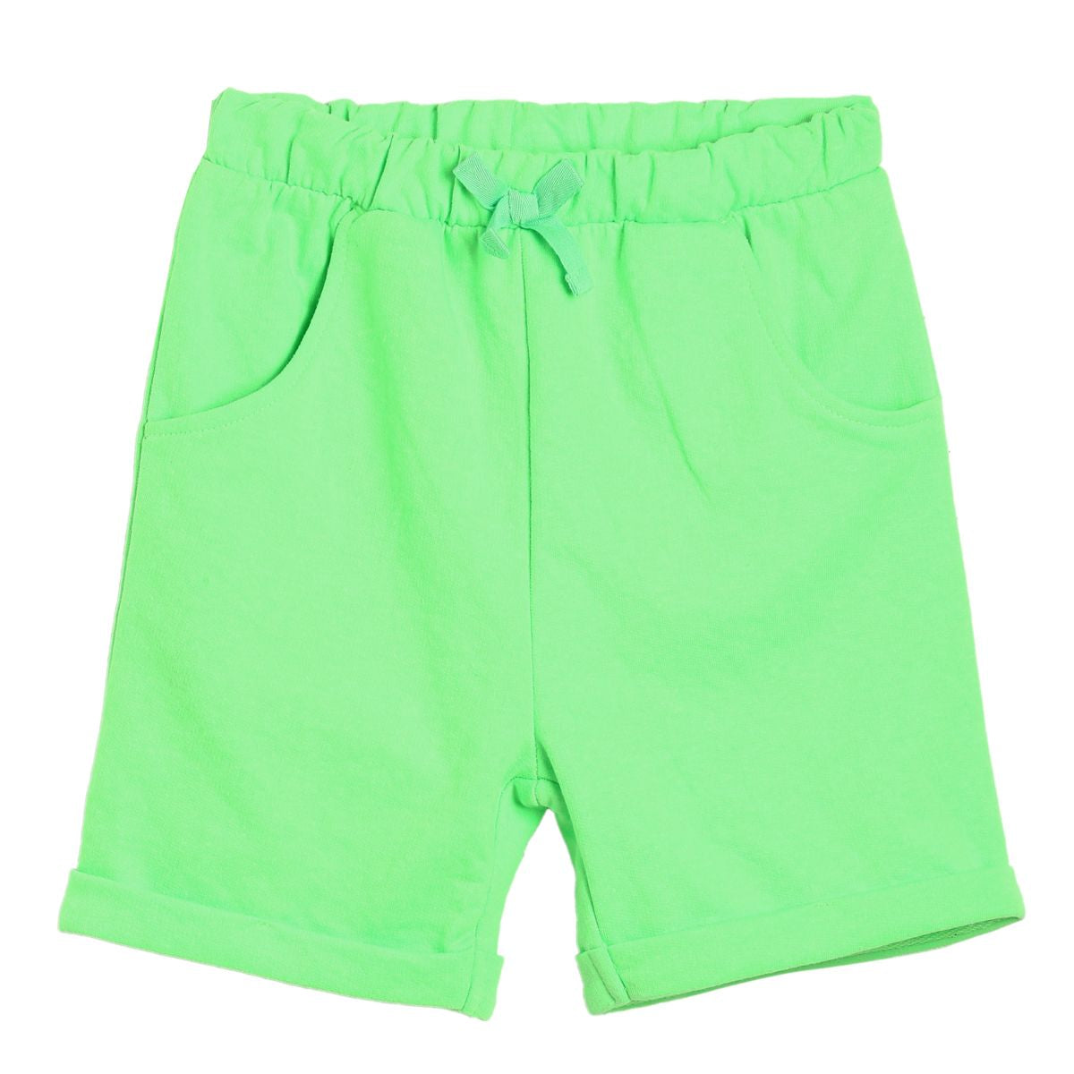 Girls Green Pack Of 1 Shorts