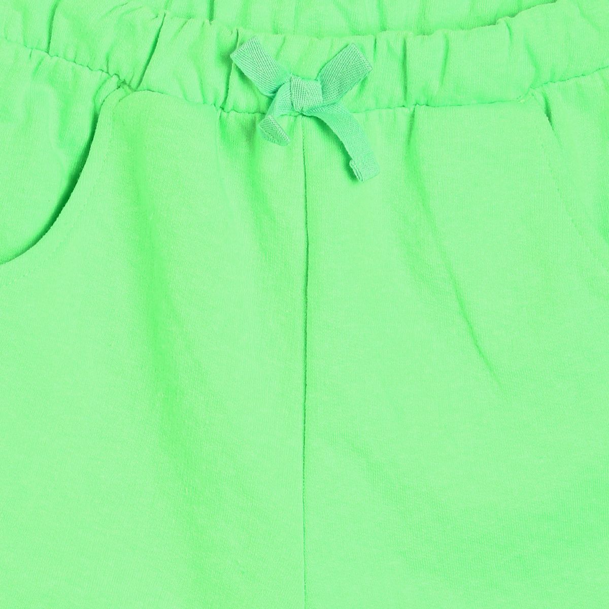 Girls Green Pack Of 1 Shorts