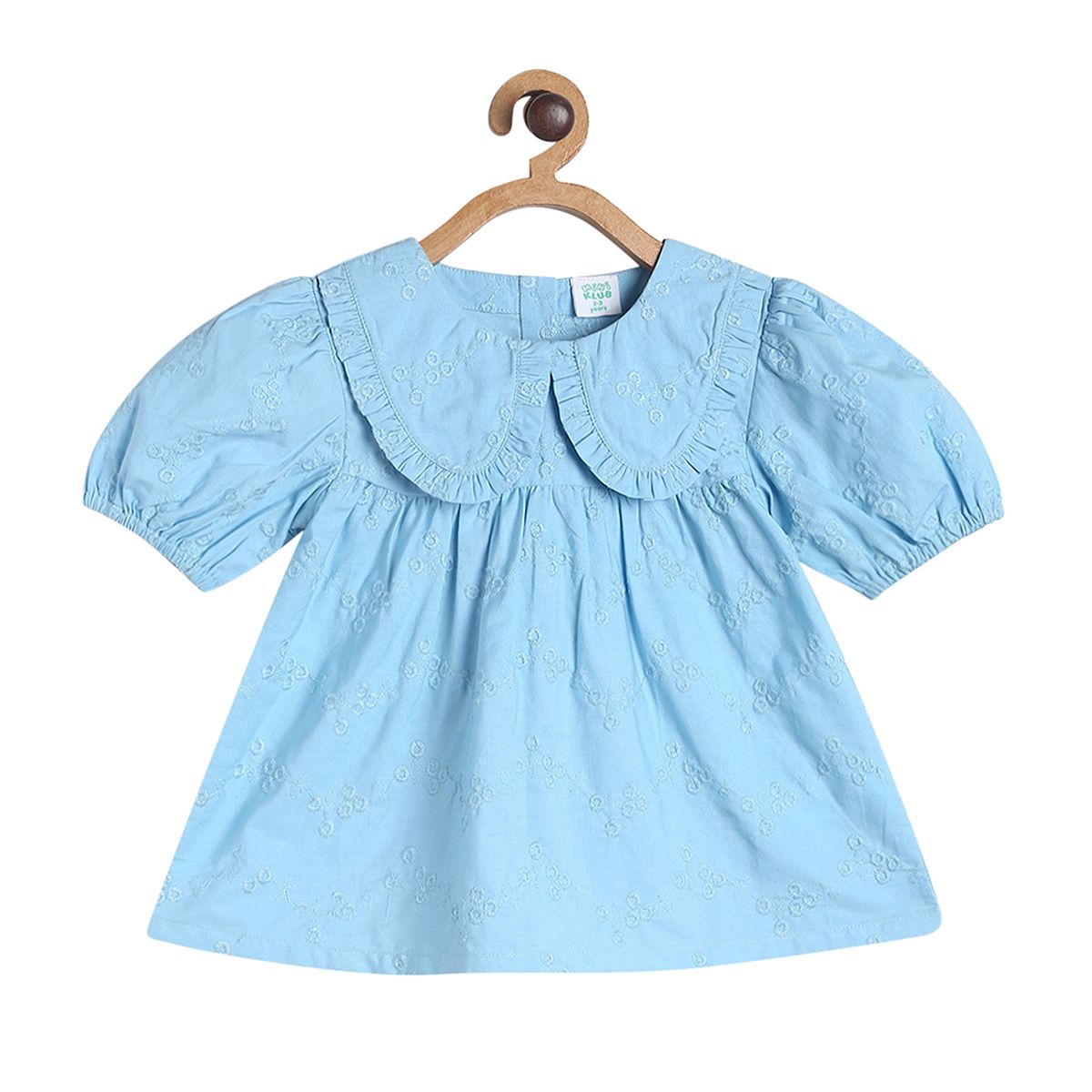 Girls Blue Pack Of 1 Woven Top