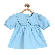 Girls Blue Pack Of 1 Woven Top