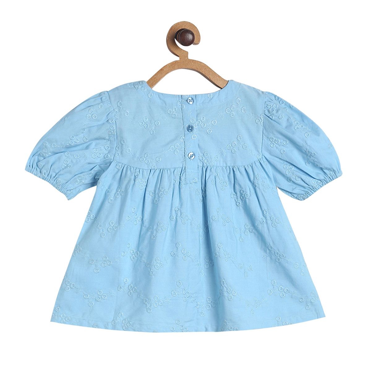 Girls Blue Pack Of 1 Woven Top