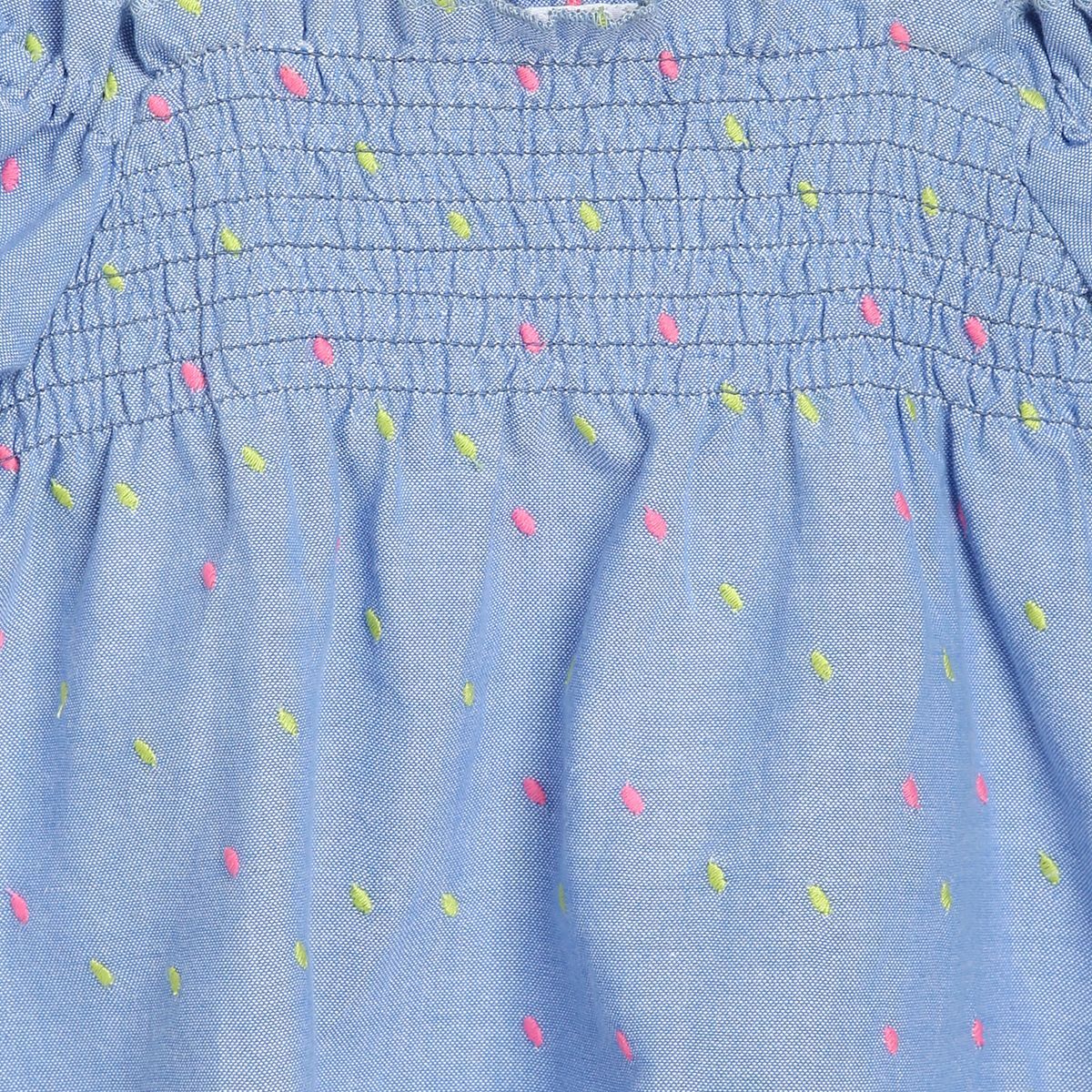 Girls Blue Pack Of 1 Woven Top