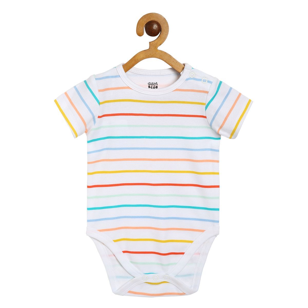 Boys Multicolor Pack Of 3 Body Suit
