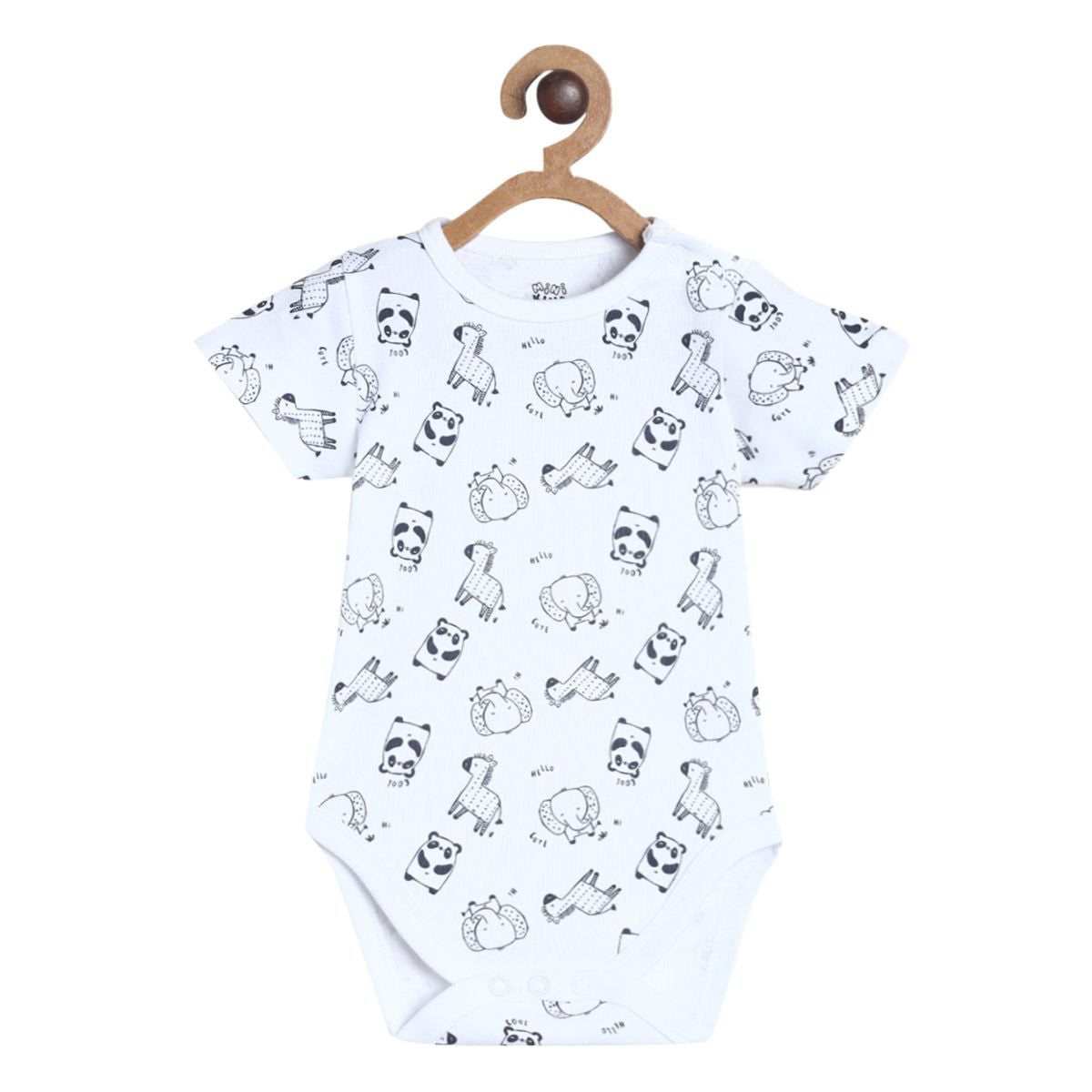 Boys Multicolor Pack Of 3 Body Suit