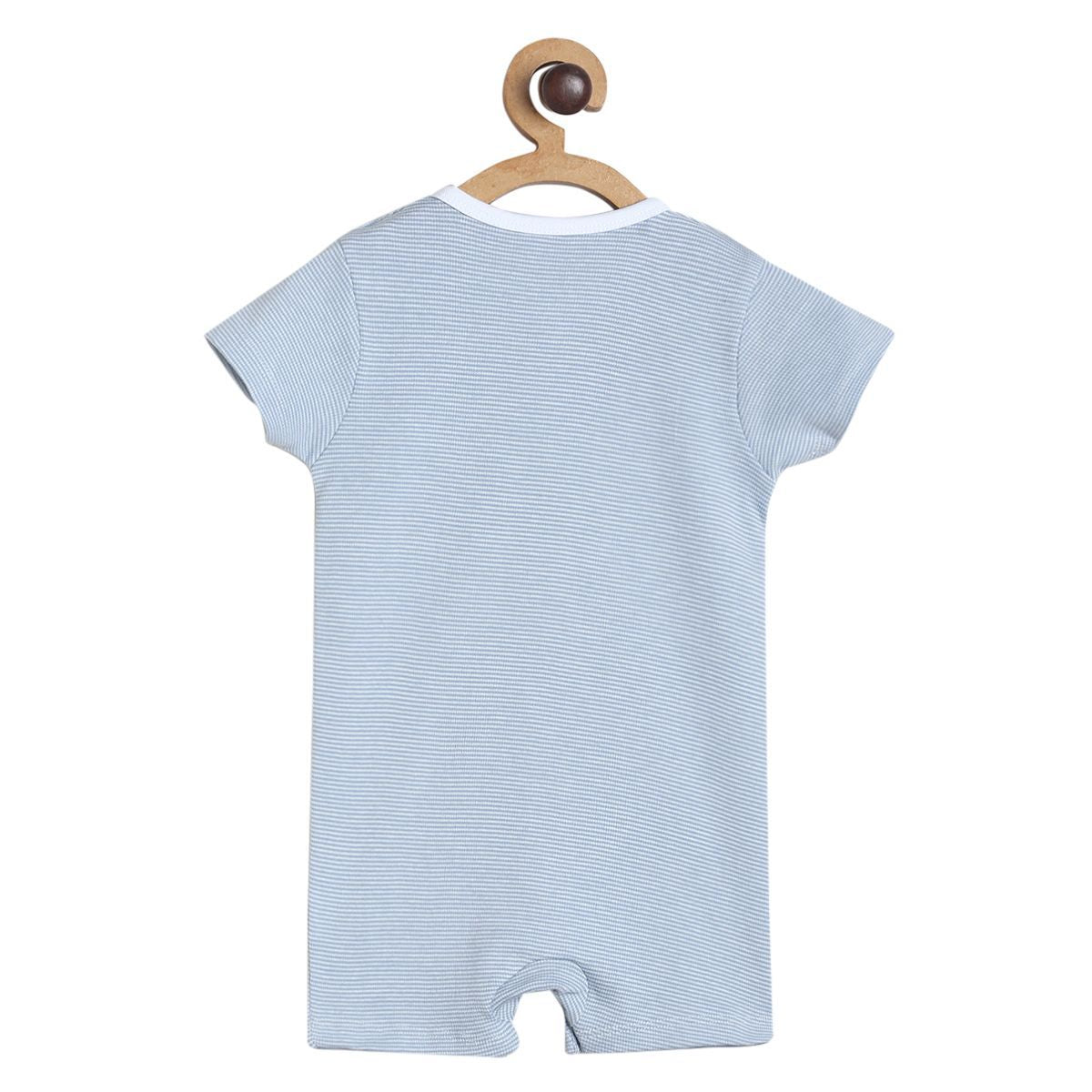 Boys Multicolor Pack Of 2 Romper