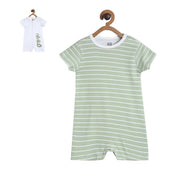 Boys Multicolor Pack Of 2 Romper