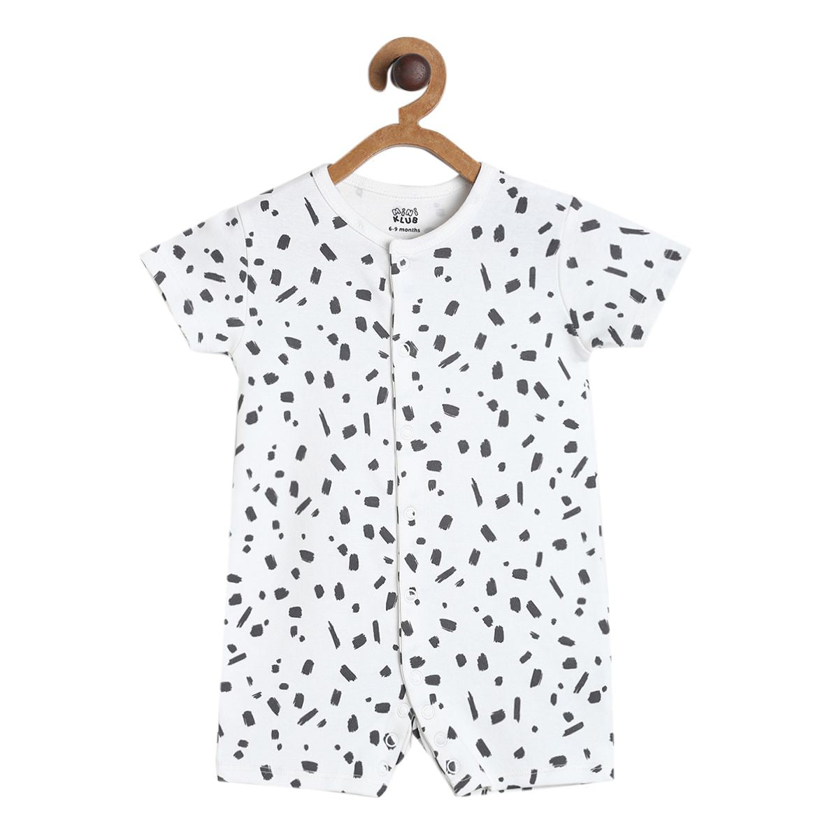 Boys White Pack Of 2 Romper
