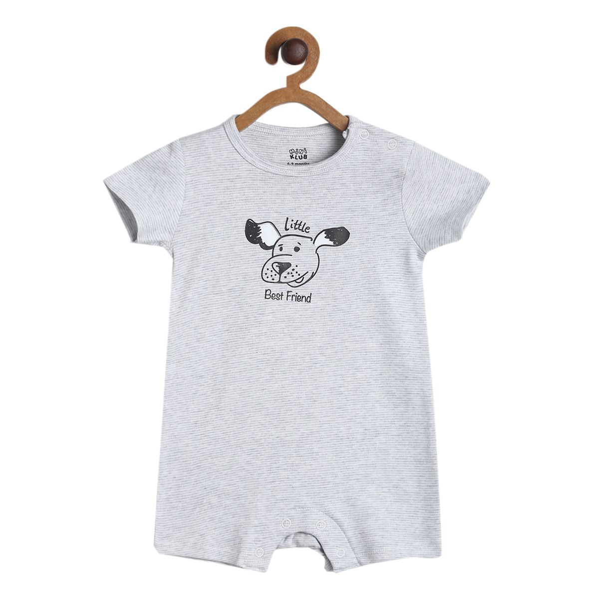 Boys White Pack Of 2 Romper