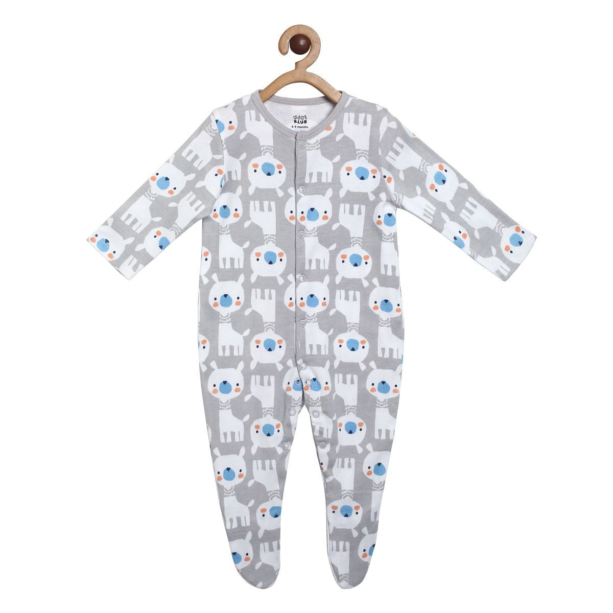 Boys Multicolor Pack Of 2 Sleep Suit