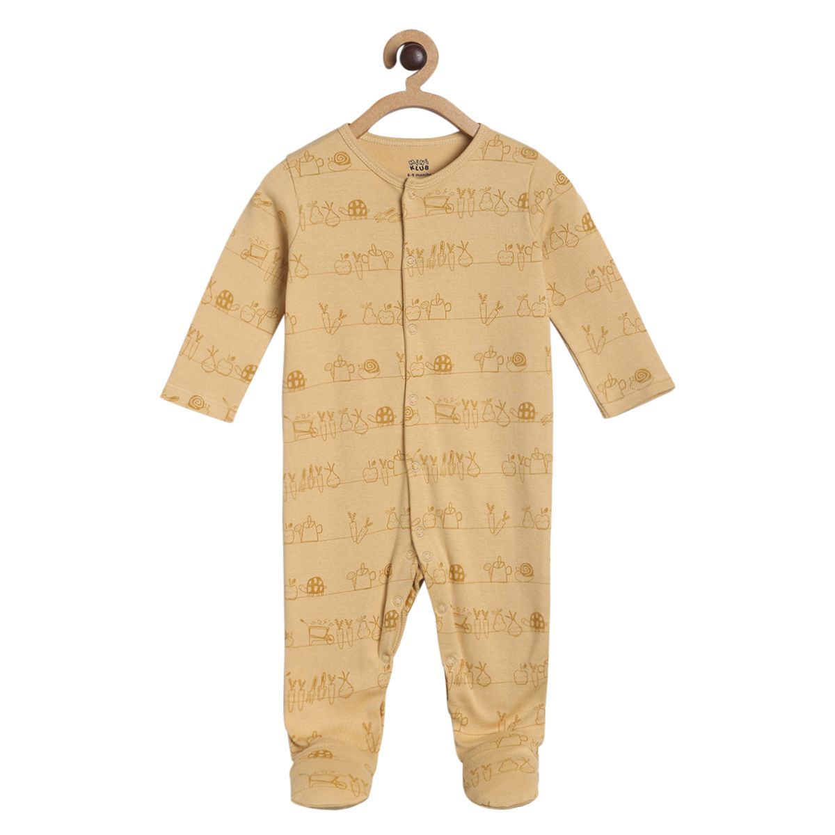 Boys Multicolor Pack Of 2 Sleep Suit