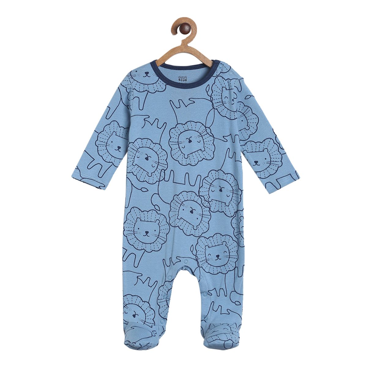 Boys Multicolor Pack Of 2 Sleep Suit