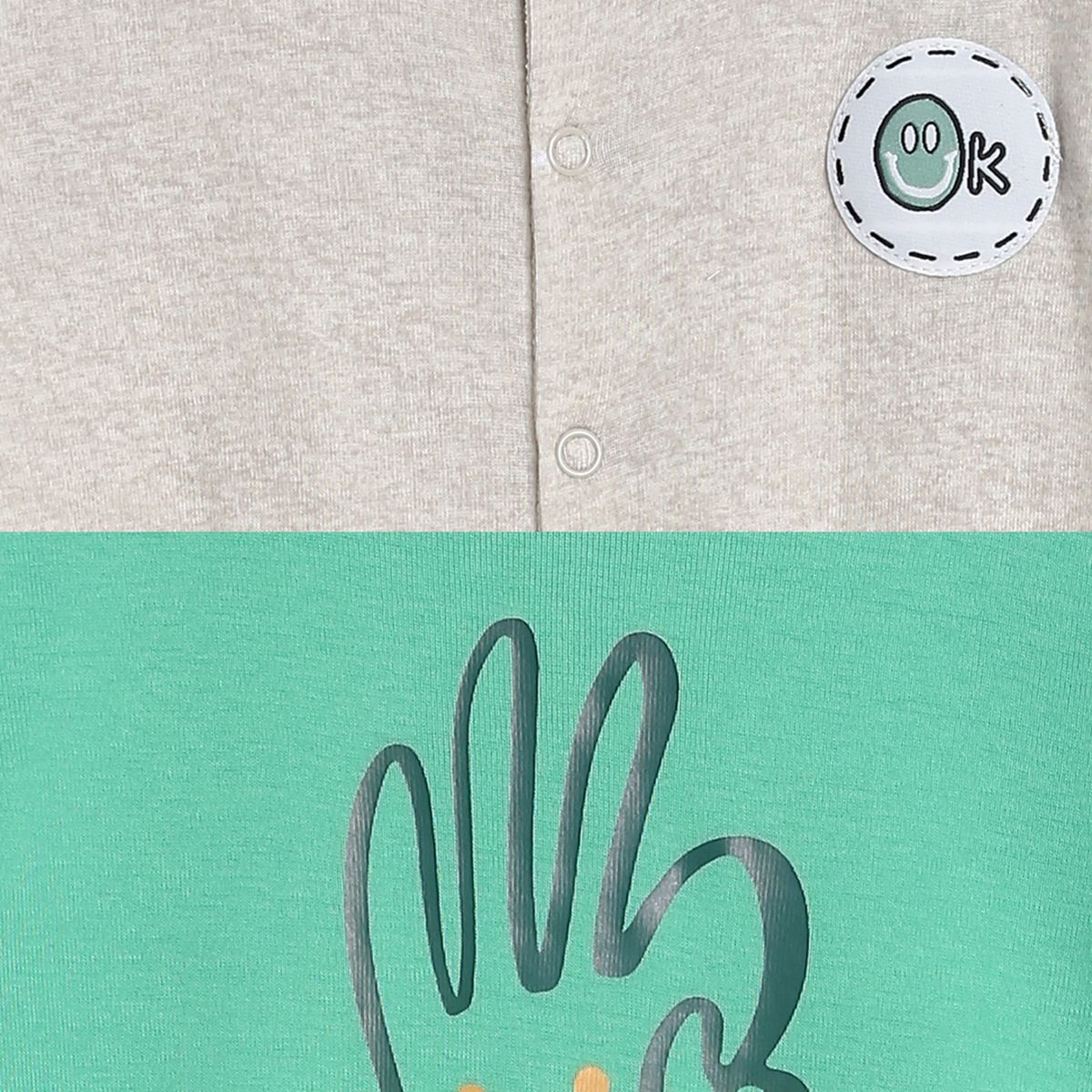 Boys Multicolor Pack Of 2 Sleep Suit