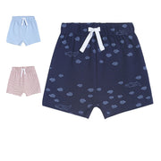 Boys Multicolor Pack Of 3 Shorts