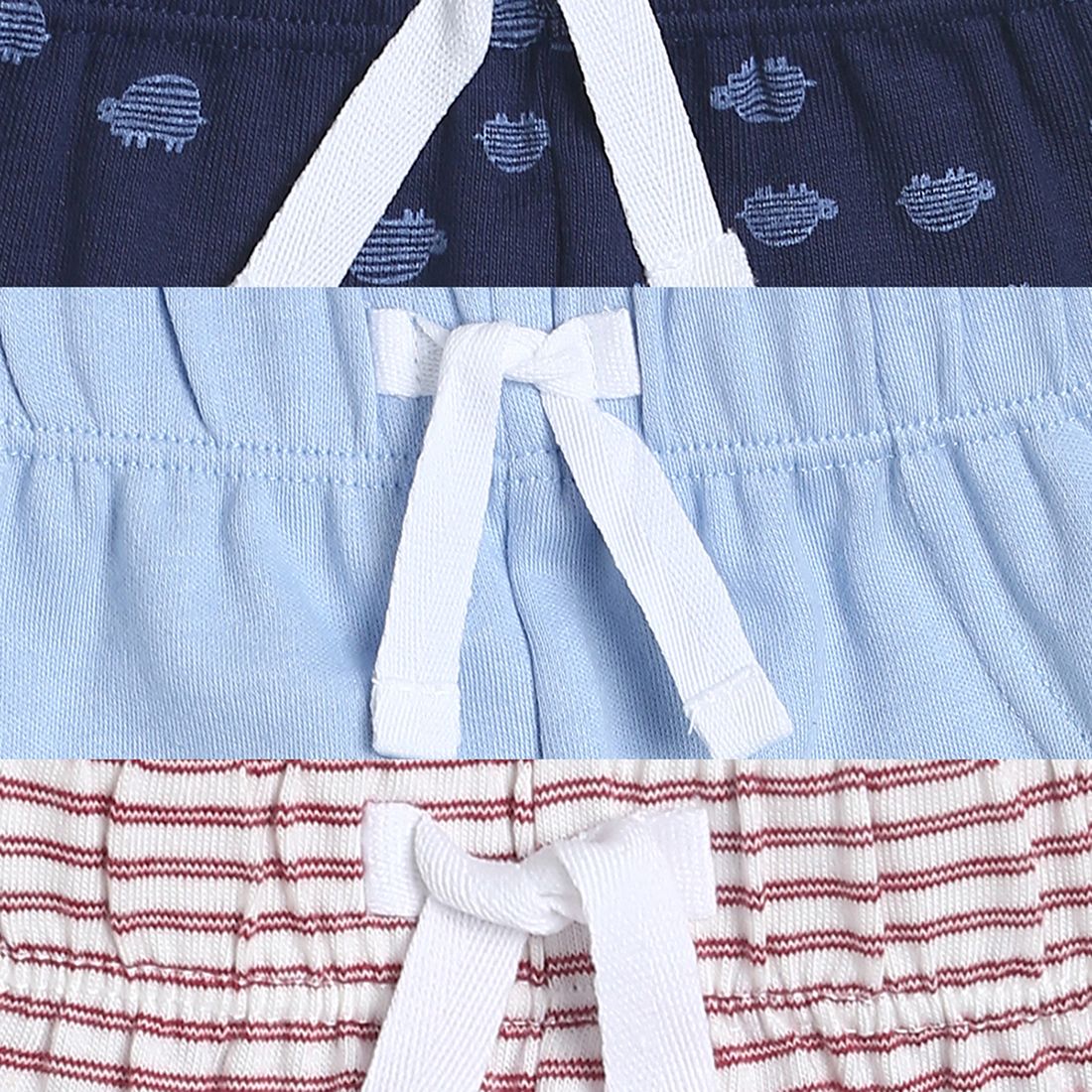 Boys Multicolor Pack Of 3 Shorts