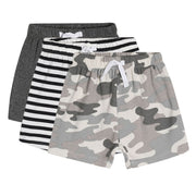 Boys Multicolor Pack Of 3 Shorts