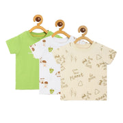 Boys Multicolor Pack Of 3 T-Shirt