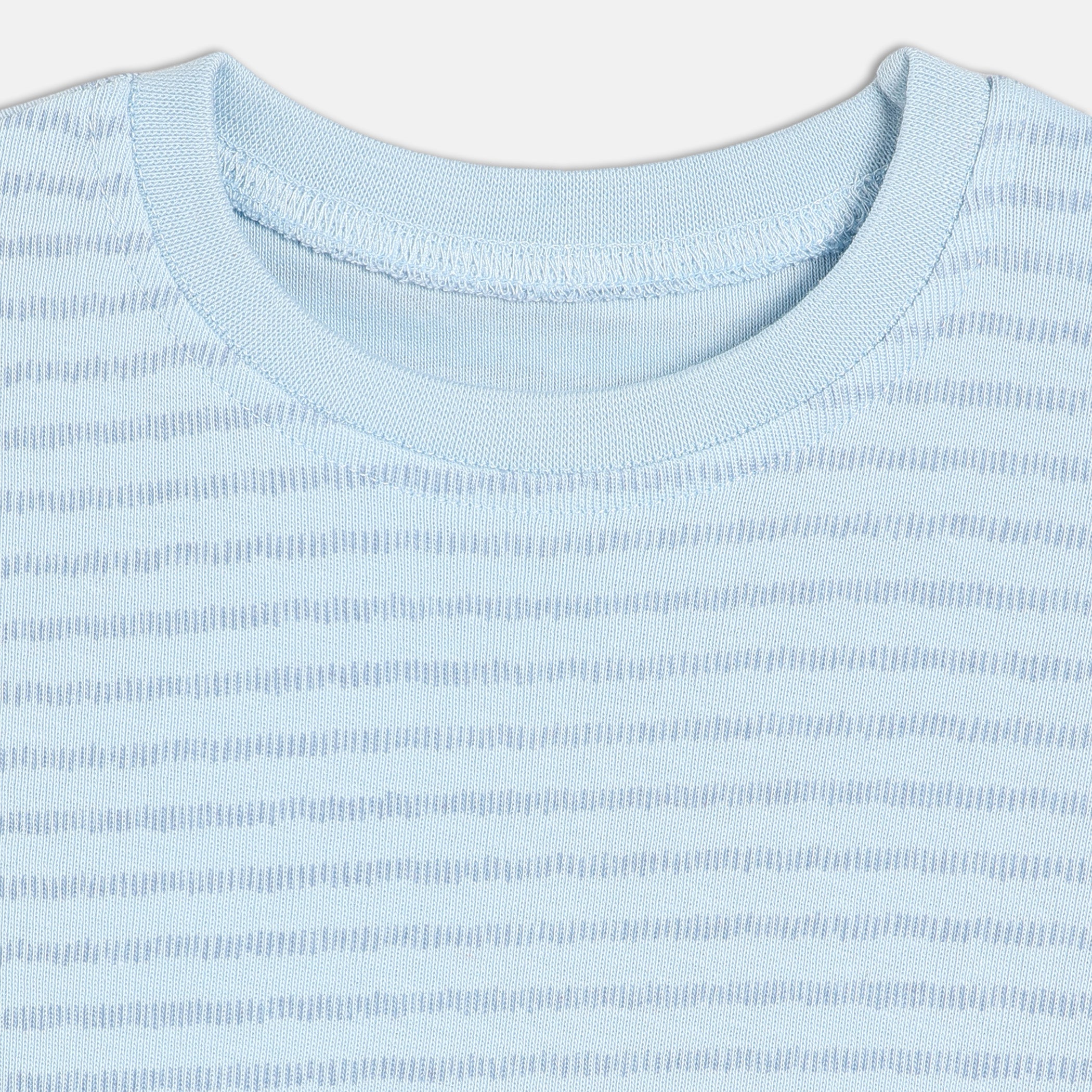 Baby Boys Printed Short Sleeve T-Shirts Pack of three, Red, Green and Light Blue