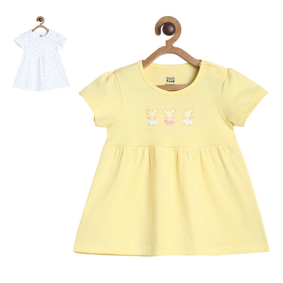 Girls Multicolor Pack Of 2 Dress