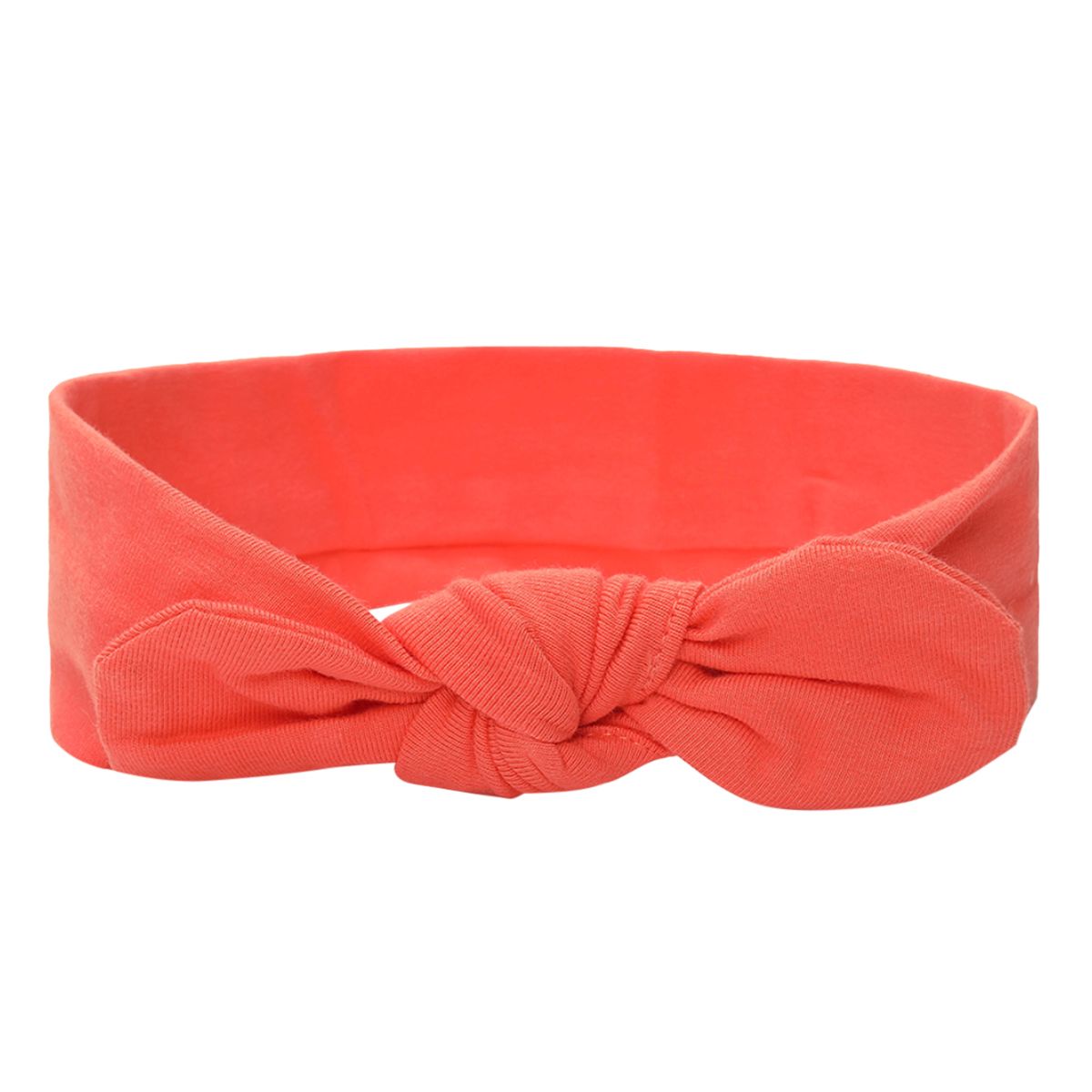Girls Cream, Peach and Yellow Headband Pack of 3 Soft Stretch Floral Hair Accessories