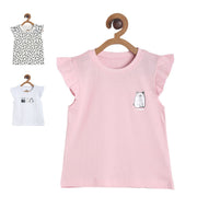 Girls Multicolor Pack Of 3 Knit Top